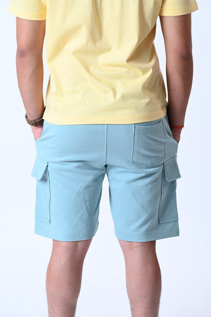 Tulum Men's Cargo Shorts (LIGHT BLUE)