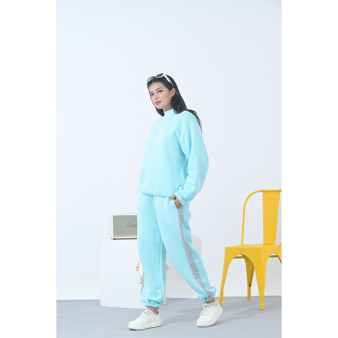 100% Supima Cotton Unisex Sweatpants (Solid Turquoise)