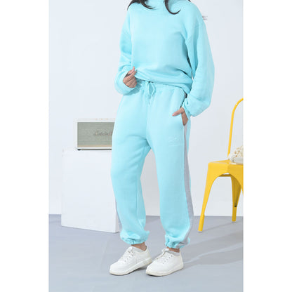 100% Supima Cotton Unisex Sweatpants (Solid Turquoise)