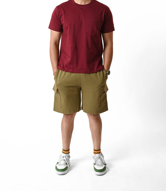 Tulum Men's Cargo Shorts (OLIVE GREEN)