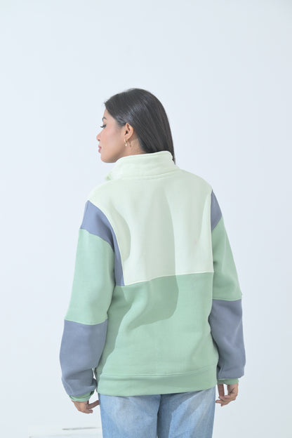 100% Supima Cotton Back to school Pullover (Slate Grey, Mint, Creme) (Unisex)